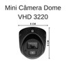 Kit 10 Câmeras Intelbras Vhd 3220 Mini Dome Black C/ Mic Ir - 4
