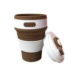 Copo De Silicone Retrátil - 350ml - Cinza - 5
