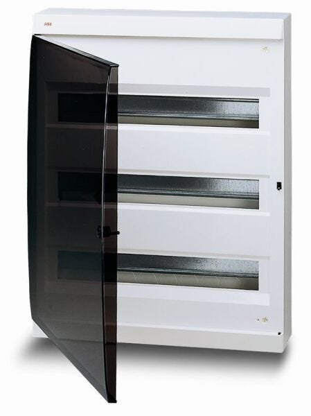 Quadro de Distribuição Embutir 54 Módulos Linha Europa sem Barramentos Terra/Neutro Ip40 Abb - 1