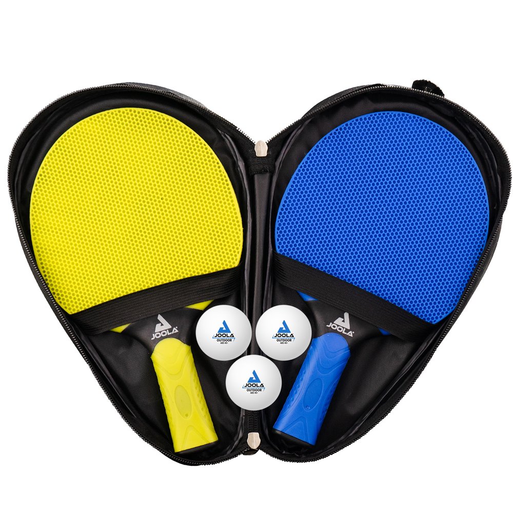 Conjunto de 2 Raquetes e 3 Bolas de Tênis de Mesa Outdoor Modelo Joola Vivid - 2