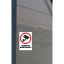 Ver imagem 2 de Placa - Ambiente Monitorado - 20cm X 15cm