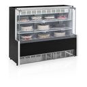 Ver imagem 1 de Vitrine Refrigerada Gpea140r Gelopar Aurora Confeitaria 1,40mt Preto 220v