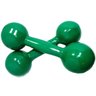 Par Halteres Peso Para Academia Emborrachado 1 Kg - 1