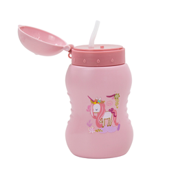 Pote Marmita Infantil Divisória Talher Garrafa Lancheira Criança:rosa - 2