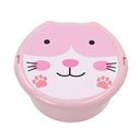 Ver imagem 3 de Pote Marmita Infantil Divisória Talher Garrafa Lancheira Criança:rosa