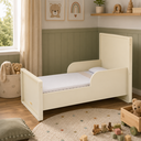 Ver imagem 5 de Berço Tutto Laqueado 2 em 1 100% MDF 61735 Off White Soft Matic Moveis