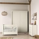 Ver imagem 2 de Berço Tutto Laqueado 2 em 1 100% MDF 61735 Off White Soft Matic Moveis