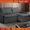 Ver imagem 6 de Sofá Cama Amsterdã Caixa Zero 180m Retrátil e Reclinável com Almofadas Soltas - Movenzo Estofados