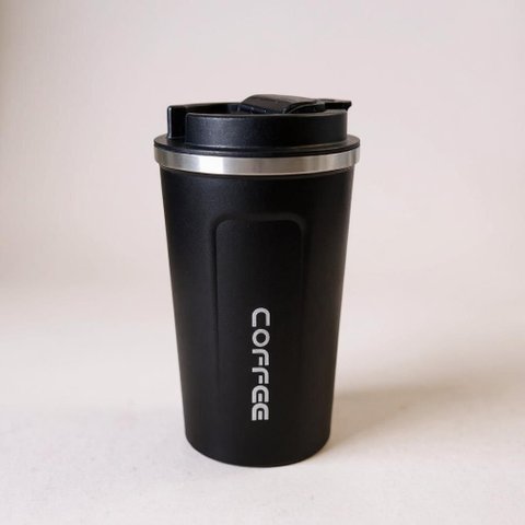 Copo Térmico Ms-925 510ml para Café de Infusão a Vácuo de Aço Inoxidável com Tampa Quente e Frio:Pre