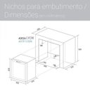 Ver imagem 4 de Adega Climatizada com Compressor Lyon 13 Garrafas Inox 220v Suggar