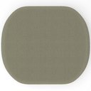 Ver imagem 5 de Kit 2 Puffs Decorativos Orgânico para Living Quarto 70cm Doha W01 Bouclê Verde Oliva - Lyam Decor