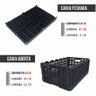 Caixa Plástica Hortifrúti Organizadora Prática Desmontável 40L - 3