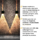 Ver mais imagens de Kit 2 Arandela Mini Led 2w 3000k Cubo Parede Regulável - Branco - 110v/220v