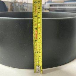 Molde para Fabricar Cuba Redonda Concreto Abs 2mm - 6
