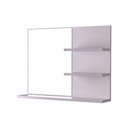 Ver imagem 2 de Espelho para Banheiro com Prateleiras Lugano Branco 60 x 45cm