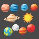 Ver imagem 3 de Adesivo De Parede Decorativo Infantil Sistema Solar