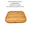 Ver imagem 3 de Kit 2 Bandejas Petisqueiras Frios Churrasco Bambu Alta Resistencia Jolitex Petiqueira de Alta Resist