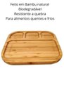 Ver imagem 3 de Kit 2 Bandejas Petisqueiras Frios Churrasco Bambu Alta Resistencia Jolitex Petiqueira de Alta Resist