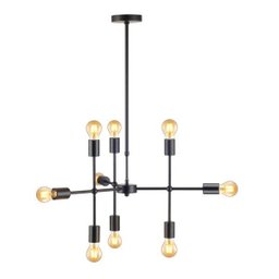 Pendente Industrial de Aço para 9 Lâmpadas Hash Avant - 1