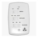 Ver imagem 3 de Ventilador De Teto Luxo Office Jet Pétalo Preto Imbuia 220v