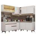 Ver imagem 3 de Armário de Cozinha Completa de Canto 382cm Branco Reims Madesa 01