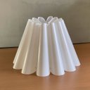 Ver imagem 2 de Cúpula de Abajur 4x16x34cm de Pétala Acetato Soquete Nacional
