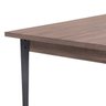 Mesa de Jantar 4 Lugares 120cm Tampo Bp Melamínico Pés em Aço Espanha Espresso Móveis - 4