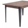 Mesa de Jantar 4 Lugares 120cm Tampo Bp Melamínico Pés em Aço Espanha Espresso Móveis - 3