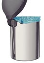 Ver imagem 3 de Lixeira C/ Pedal New Aço Inox 12 L Tramontina 94538712