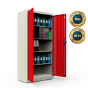 Ver imagem 3 de Armário de Aço para Escritório/professor - Nk 1802 Nilko Armários Vermelho