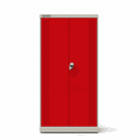 Ver imagem 2 de Armário de Aço para Escritório/professor - Nk 1802 Nilko Armários Vermelho
