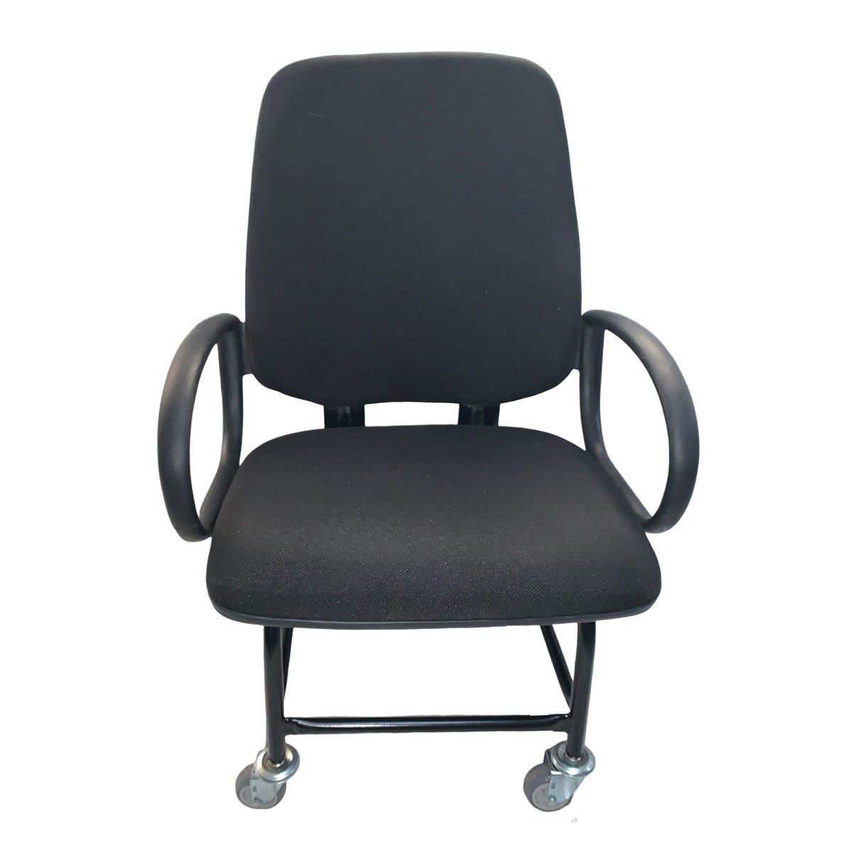 Cadeira Para Obeso Maxx Reforçada Com Espuma Injetada Até 180 Kg Rodinha Com Trava - 4