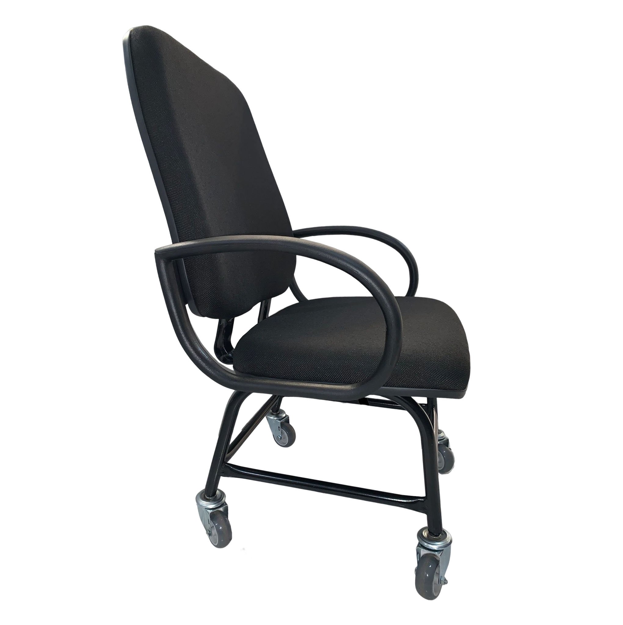 Cadeira Para Obeso Maxx Reforçada Com Espuma Injetada Até 180 Kg Rodinha Com Trava - 3