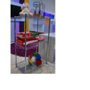 Ver imagem 3 de Estante Aço 3 Prateleiras Cromada Aramada