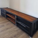 Ver imagem 4 de Rack para Tv Container Ferncliff 150cm L - Estilo Industrial em Ferro