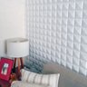 KIT 56 Placas 3D PVC Decoração Revestimento de Parede e Teto (14m²) - PYRAMID - 1
