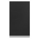 Ver imagem 7 de Armário de Cozinha Aéreo 100% MDF 35 cm 1 Porta Branco/Preto Acordes Madesa