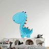 Adesivo de Parede Dinossauro Baby Azul-Grande 75x55cm - 2