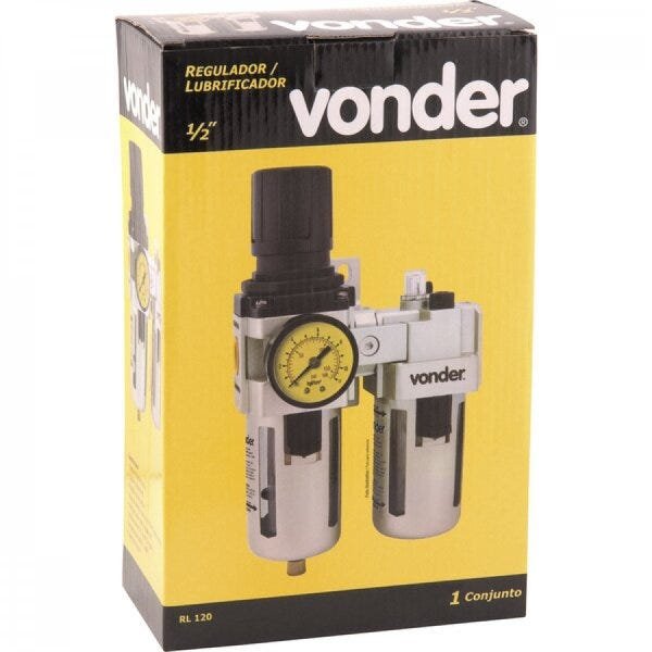 Regulador lubrificador RL 120 Vonder - 2