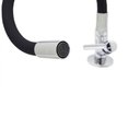 Ver imagem 3 de Torneira Para Cozinha Gourmet Pia Bancada Color Preto Black Fosco 1/4 volta
