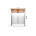 Ver imagem 2 de Pote Hermético para Alimentos Condimentos Temperos 270ml com Tampa de Bambu
