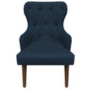 Ver imagem 2 de Cadeira Maju Suede Azul Royal com Tacha - Dominic Decor