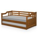 Ver imagem 1 de Sofá Cama Madeira Maciça AT6000 Castanho - Atraente Móveis