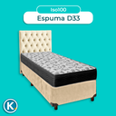 Ver imagem 4 de Kit Cama Box + Cabeceira + Colchão Solteiro D33 - Iso100 - Ortobom