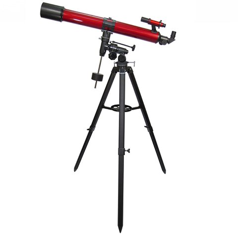 Telescópio Refração 90mm 111x Red Planet com Tripé em Alumínio Carson