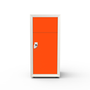 Ver imagem 2 de Lixeira Fast Food 70 Litros Aço - Nk 2001 Nilko Armários Laranja Rubi