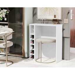 Adega Planejada Carvalho 4008 cor Branco - Comprar moveis em casa - 2
