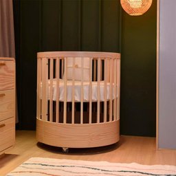 Quarto Bebê Completo Com Berço e Cômoda Coleção Wave Divicar - 4