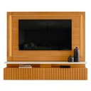 Ver imagem 1 de Estante Painel para Tv 75 Pol 216cm Mical Z10 Off/cinamomo - Mpozenato