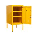 Ver imagem 3 de Armário de Aço Decorativo Multiuso C/ Chave Amarelo